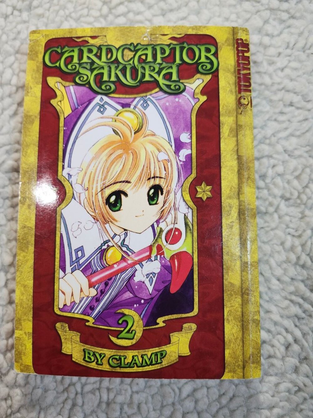 Cardcaptor Sakura Manga Vol 2 CLAMP Tokyopop English Paperback Shoujo All Ages